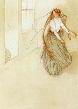 Artwork Title: Illustration for Gift of the Magi by O. Henry