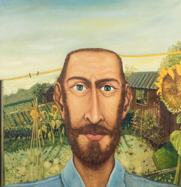 Artwork Title: The Sunflower Portrait