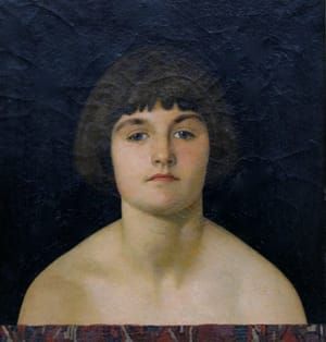 Artwork Title: Portrait of A Young Woman