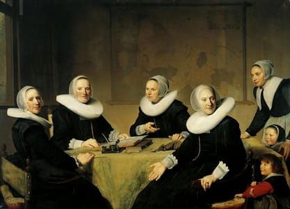 Artwork Title: Regentesses of the Heilige Geesthuis in Haarlem