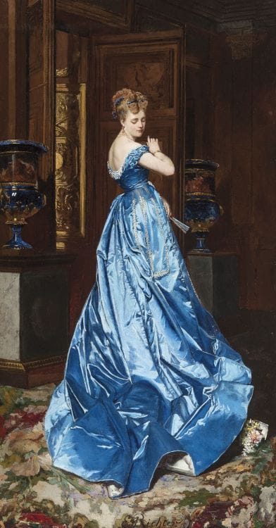 Artwork Title: The Blue Dress