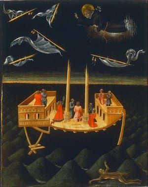 Artwork Title: Saint Nicholas Of Tolentino Saving A Shipwreck