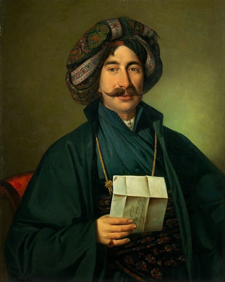 Artwork Title: Man in Ottoman Dress