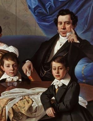 Artwork Title: Dr. Frušić and his Family