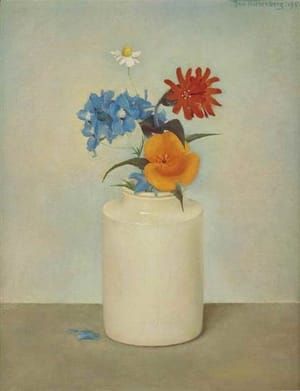Artwork Title: Still Life with Flowers in a Vase