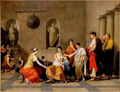 Artwork Title: Cornelia, Mother of the Gracques