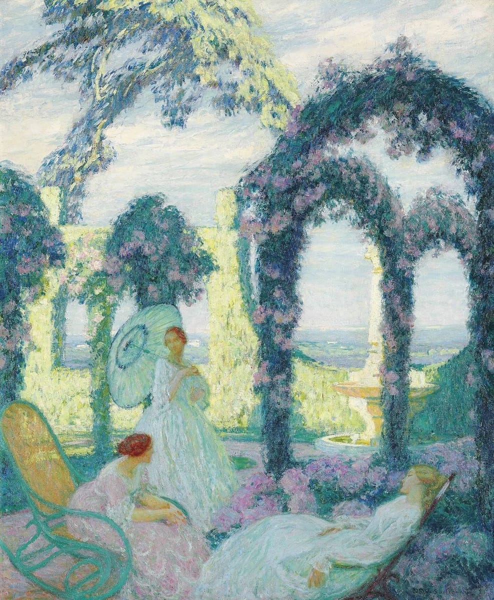 Artwork Title: Femmes au Jardin