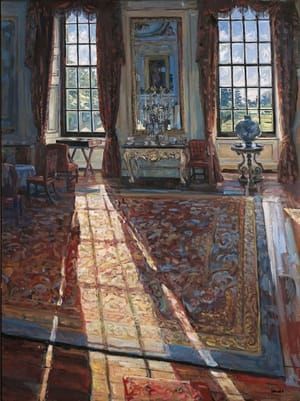 Artwork Title: Chatsworth - Sunlight in the Private Dining Room