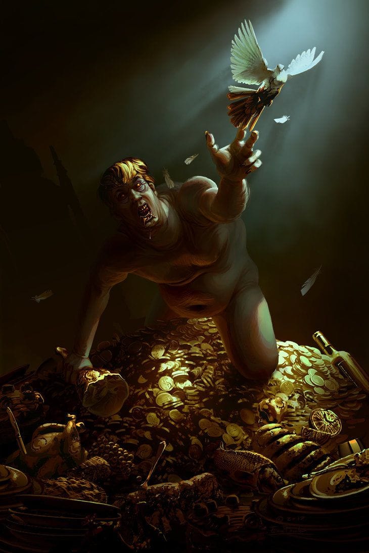 Artwork Title: The Hunger Of King Midas