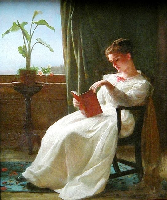 Artwork Title: Girl Reading