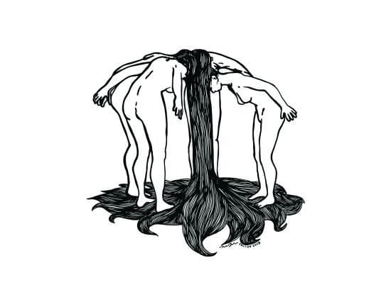 Artwork Title: Hair Sculpture 5