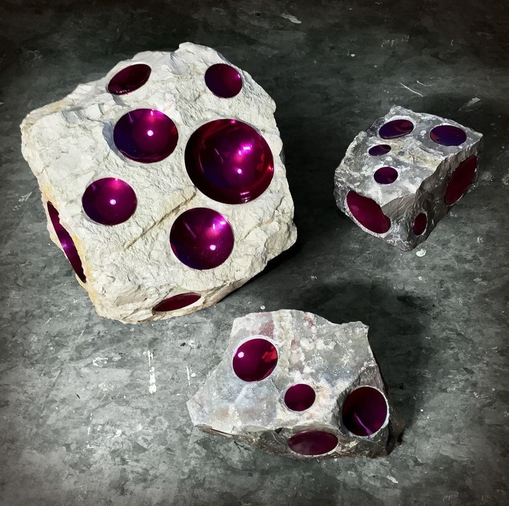 Artwork Title: Absorcion Purpura (Iki / Wabi-Sabi Cooperation) I,II,III