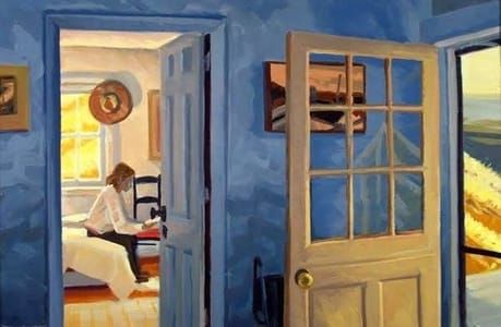 Artwork Title: Edward Hopper's Rooms by the Sea
