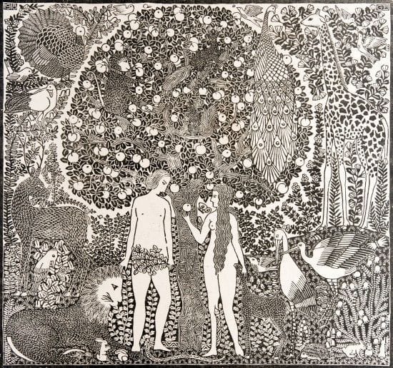 Artwork Title: Adam and Eve