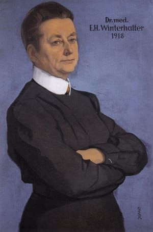 Artwork Title: Portrait Dr. med. E. H. Winterhalter