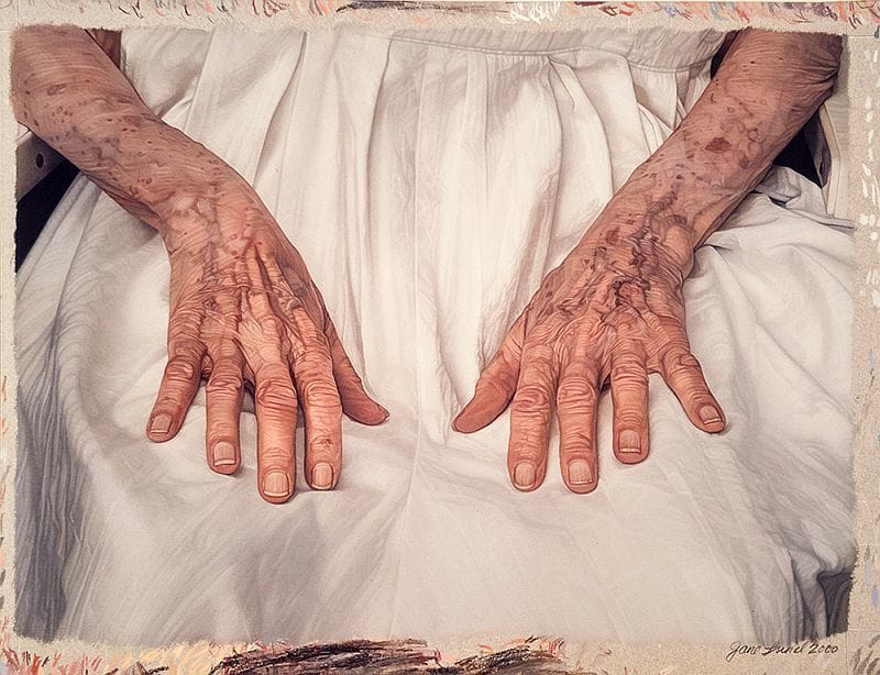 Artwork Title: My Mother's Hands