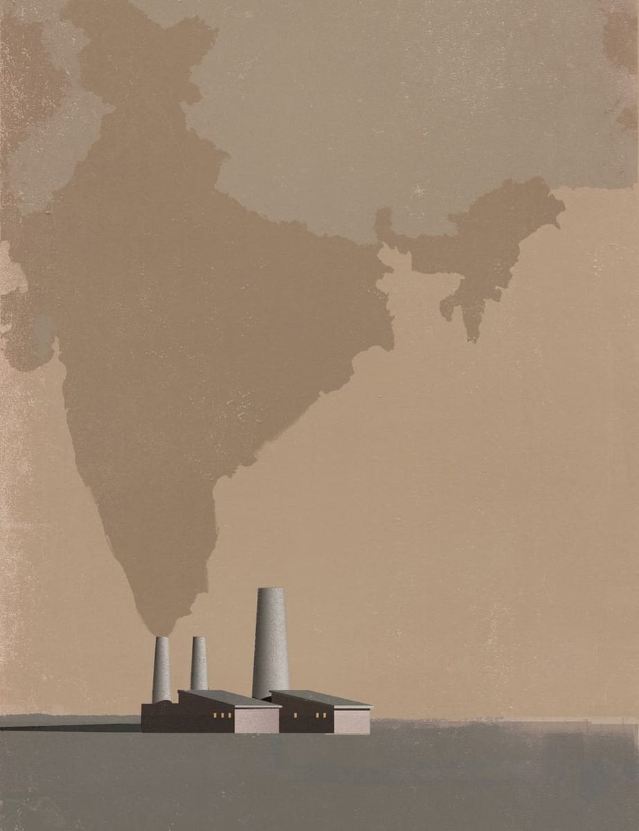 Artwork Title: India's Growing Environmental Problems