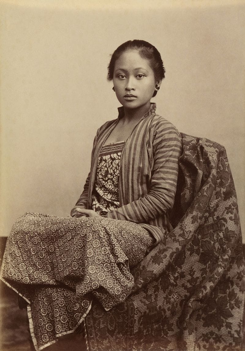 Artwork Title: Young Javanese Woman