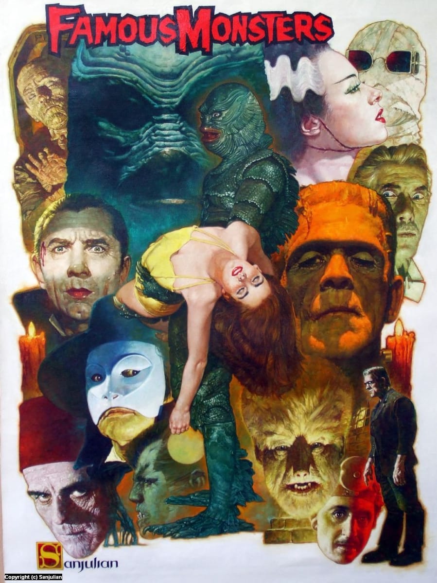 Artwork Title: Monsters