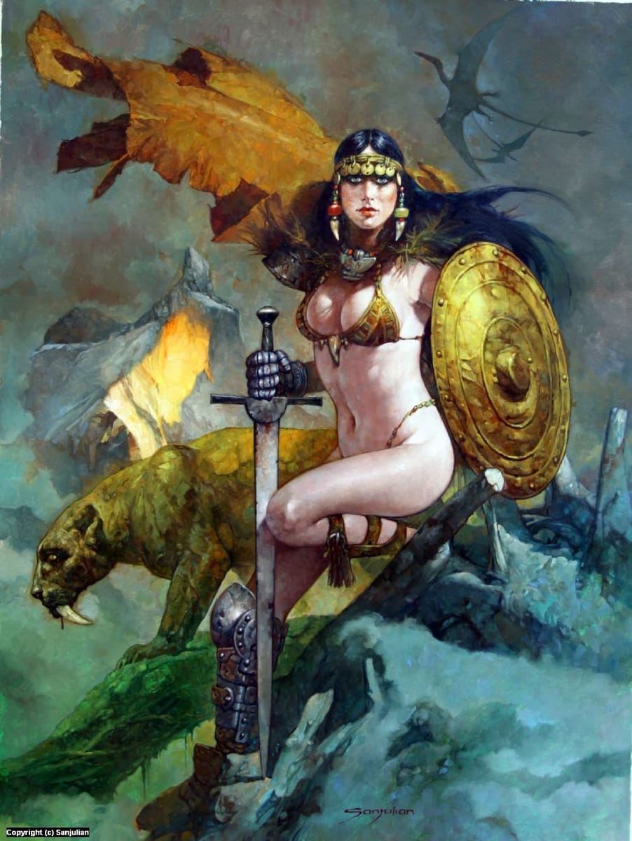 Artwork Title: Warrior