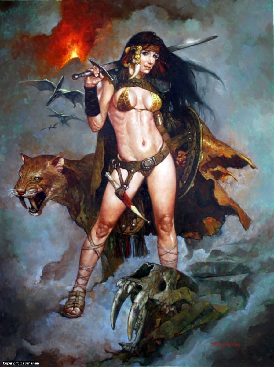 Artwork Title: Huntress