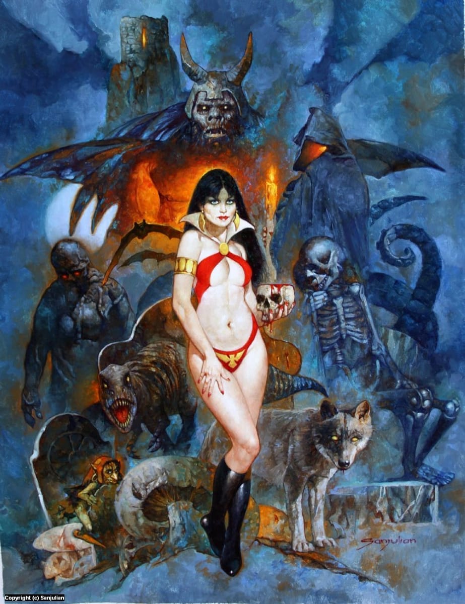 Artwork Title: Vampirella