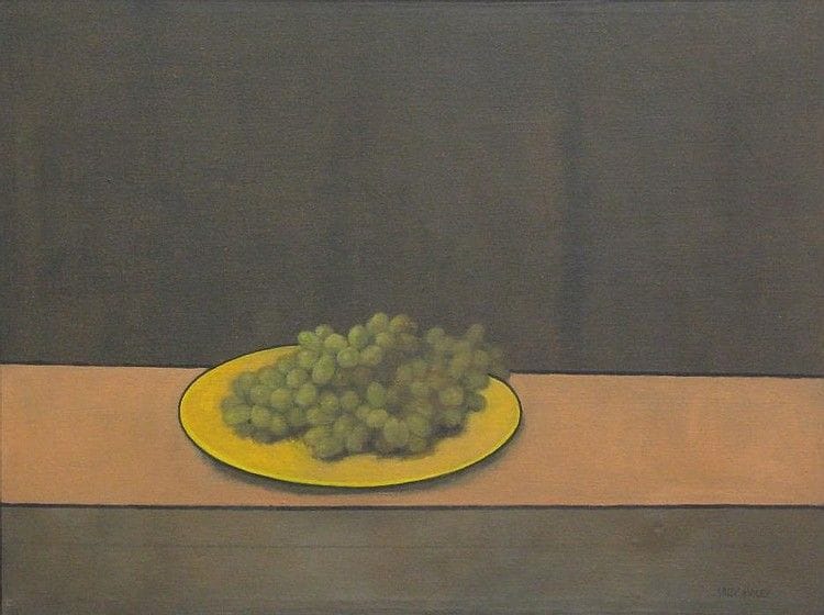 Artwork Title: Still Life with Grapes in a Dish
