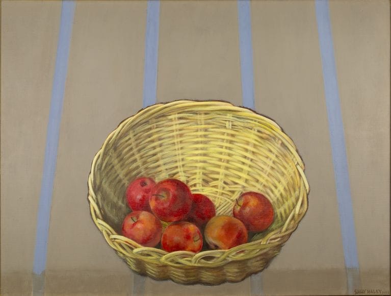 Artwork Title: Untitled (Basket with Red Apples)