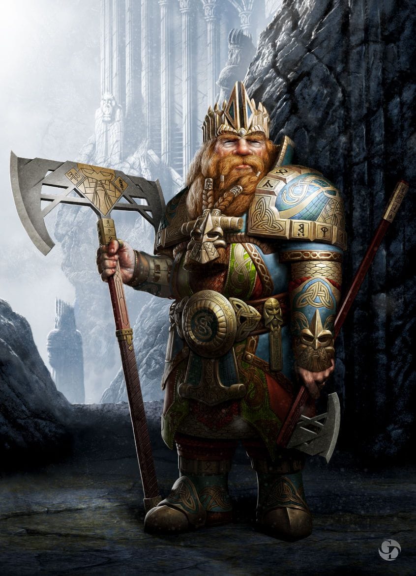 Artwork Title: Dwarf Lord