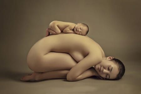 Artwork Title: Mother and Boy