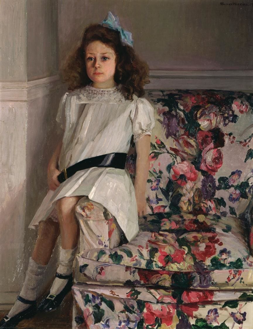 Artwork Title: A Young Girl (Daughter of Walter S. Martin)
