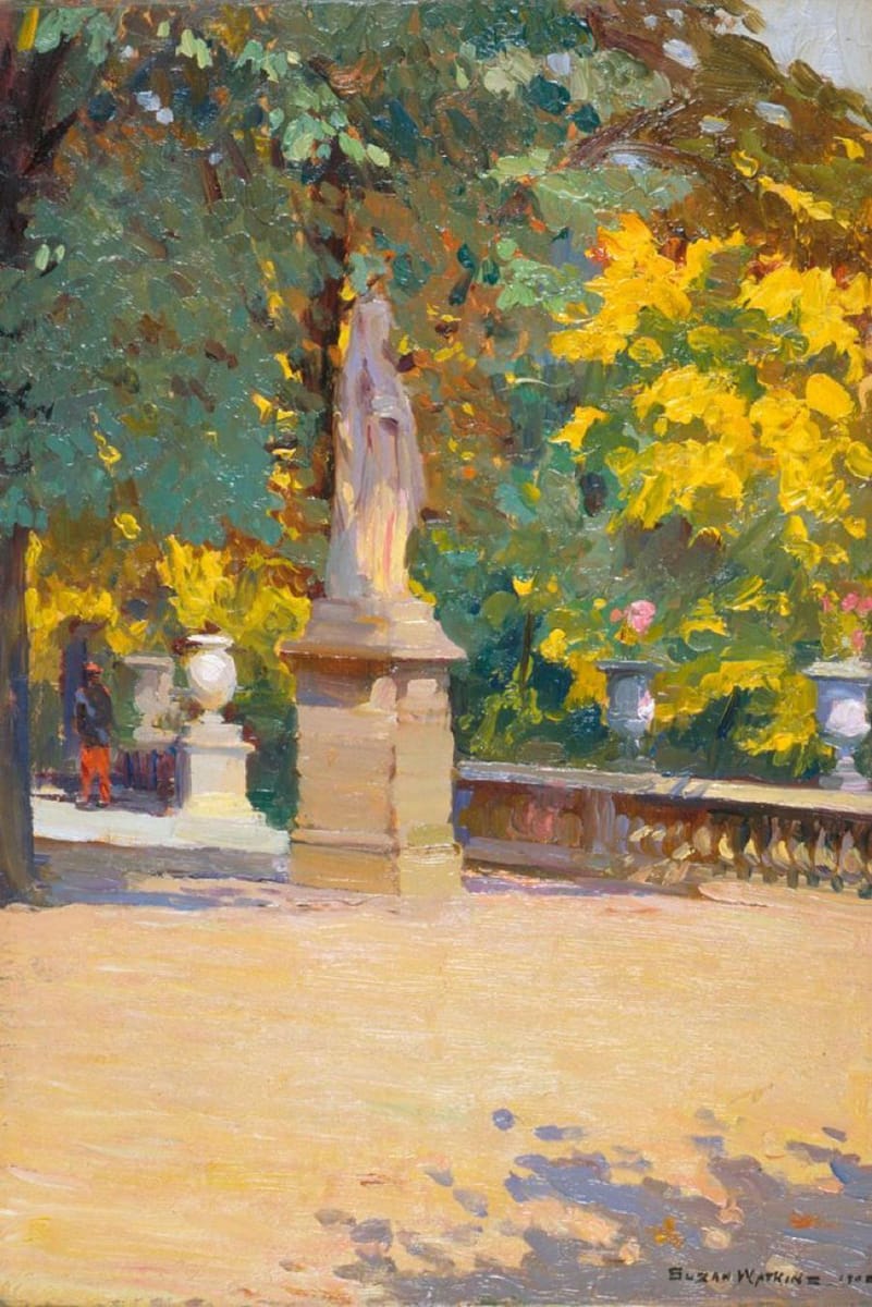 Artwork Title: View of the Jardin du Luxembourg (1)