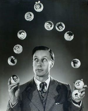 Artwork Title: William Chappell juggling actors