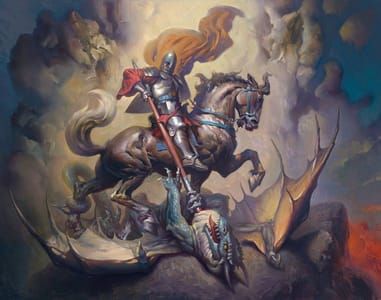 Artwork Title: St. George Killing the Dragon