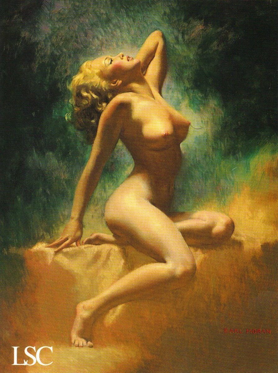 Artwork Title: Marilyn Monroe posed for this painting