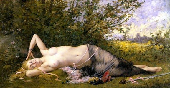 Artwork Title: Le Reveil De La Bacchante