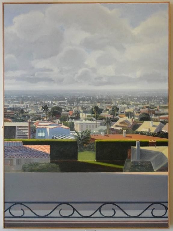 Artwork Title: View from Taft & Franklin St., Los Angeles 1984