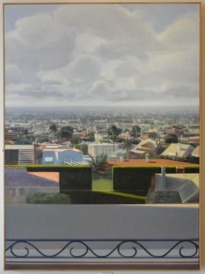 Artwork Title: View from Taft & Franklin St., Los Angeles 1984