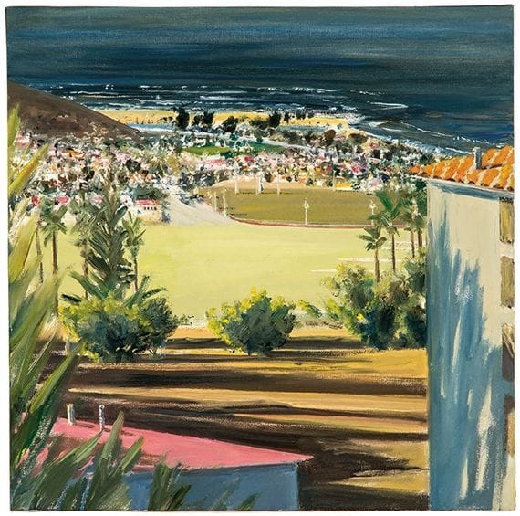 Artwork Title: View of the Coast Highway from Malibu Canyon Road