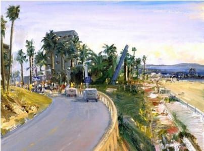 Artwork Title: View of the California Incline