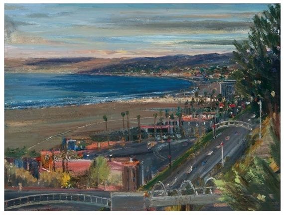 Artwork Title: Coast Highway/Santa Monica