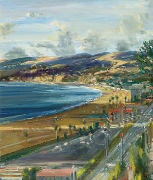 Artwork Title: View of Santa Monica Coast