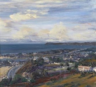 Artwork Title: View From Sweetwater Canyon, Malibu