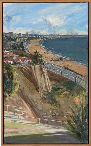 Artwork Title: View of Santa Monica Coast