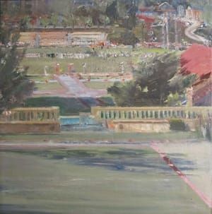Artwork Title: View of UCLA