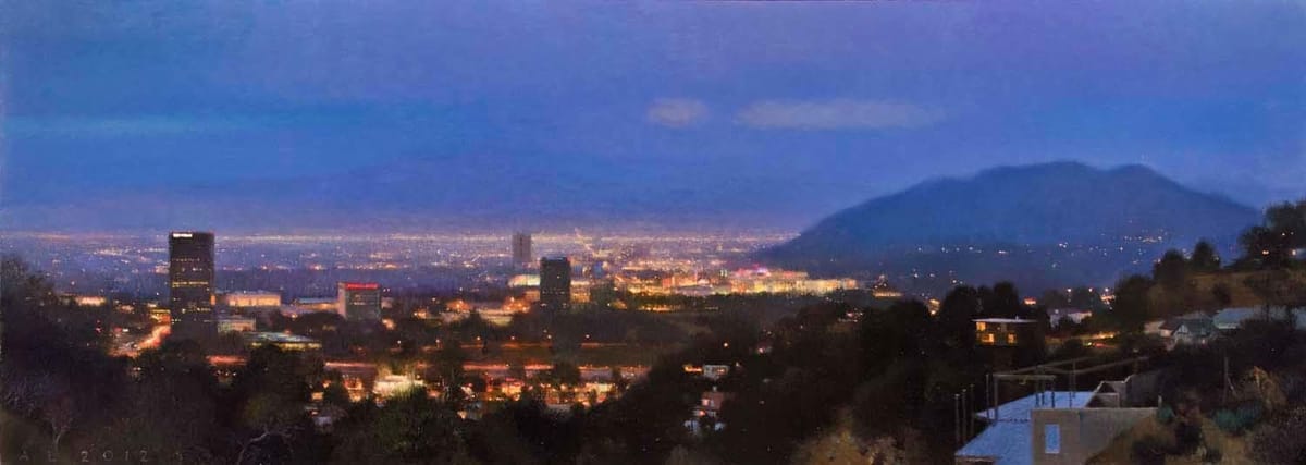 Artwork Title: View from Mulholland