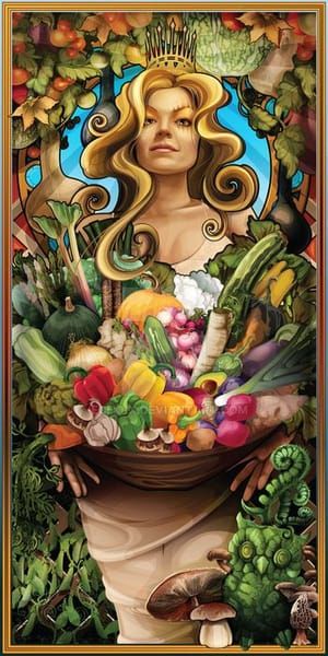 Artwork Title: Goddess Of Vegetable