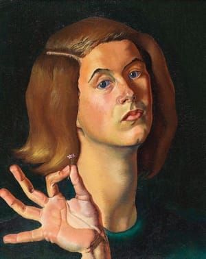 Artwork Title: Annunciation (Self Portrait),1938,