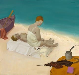 Artwork Title: Afternoon on the Beach