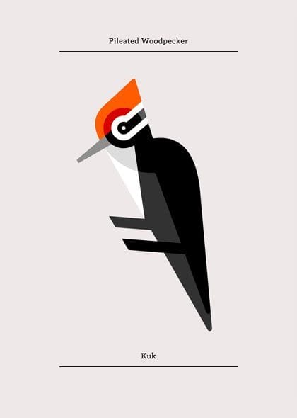 Artwork Title: Pileated Woodpecker